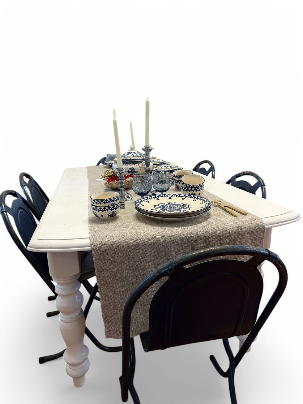 Thumbnail: 'Pine' White Chic Table