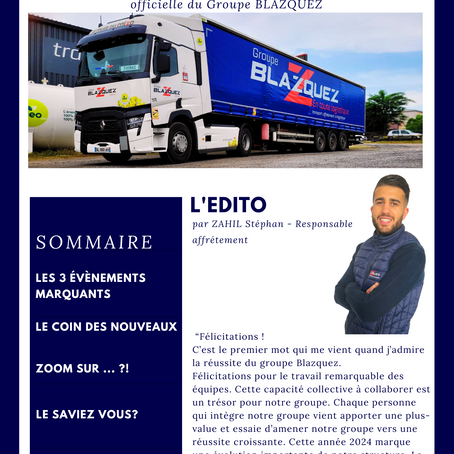 Notre gazette n°3 d’entreprise est enfin sortie !