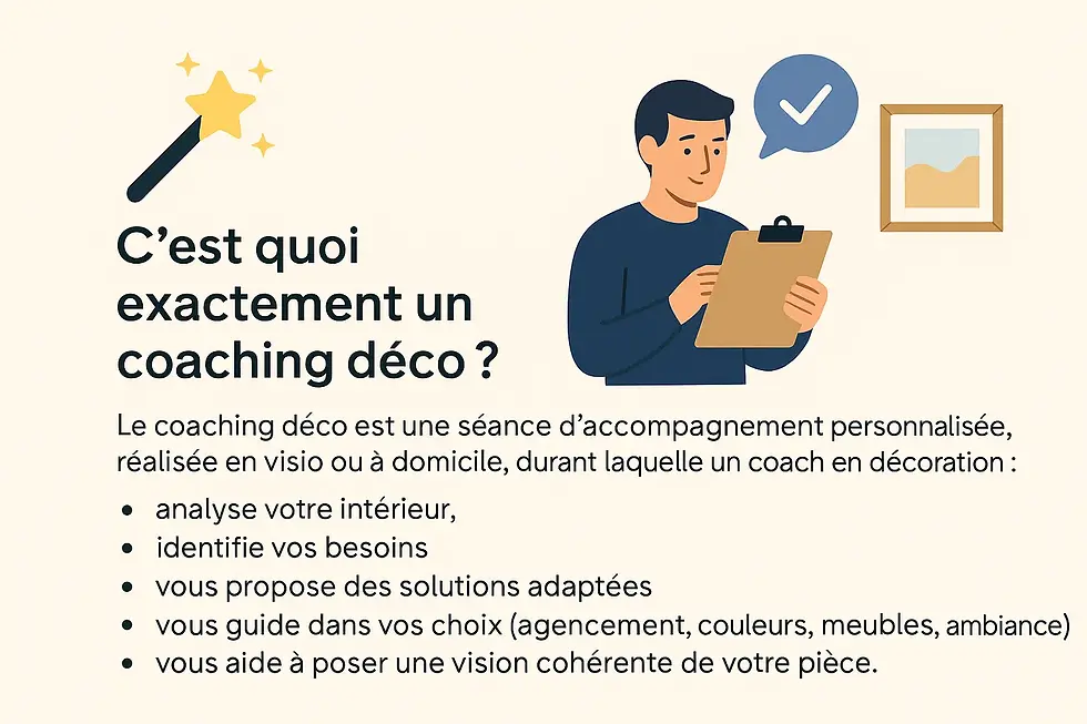 Qu'est ce q'un Coaching Deco ? Définition