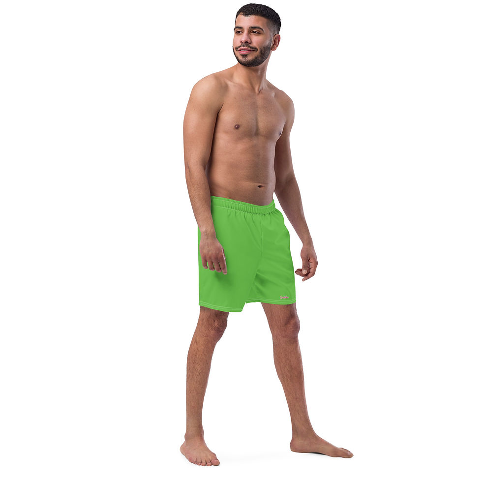 Miniatura: Sunbathers™ Kelly Green Mens Eco Swim Trunks
