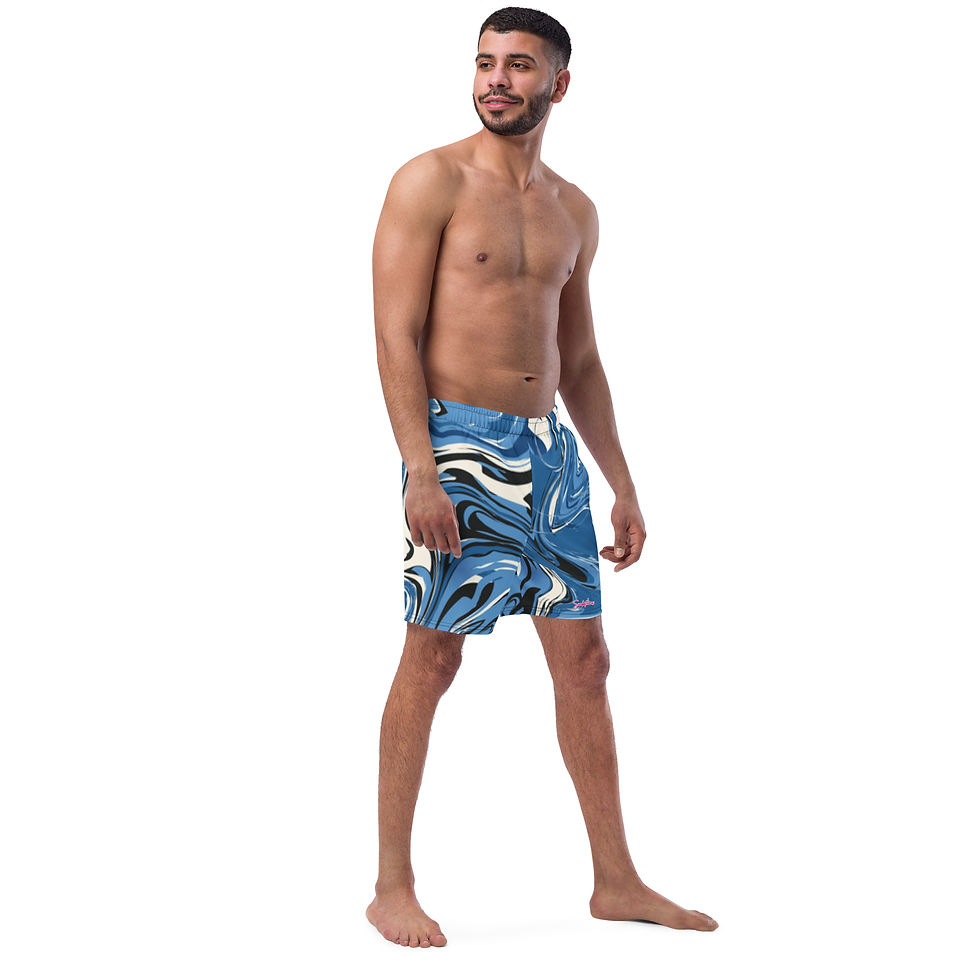 Miniaturbild: Sunbathers™ Blue shoals Eco Swim Trunks