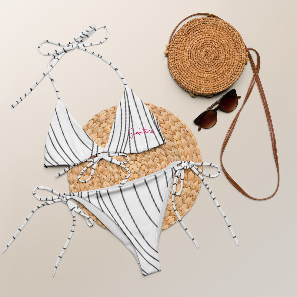 Miniaturbild: Sunbathers® Wavy Curves Eco String-Bikini