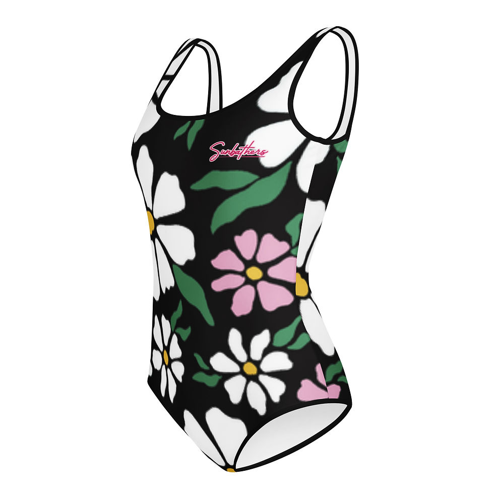 Thumbnail: Sunbathers™ Floral Youth Swimsuit
