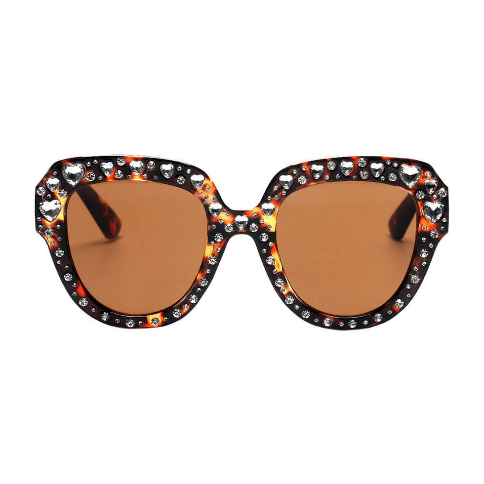 Thumbnail: Ocala - Women Round Cat Eye Fashion Sunglasses