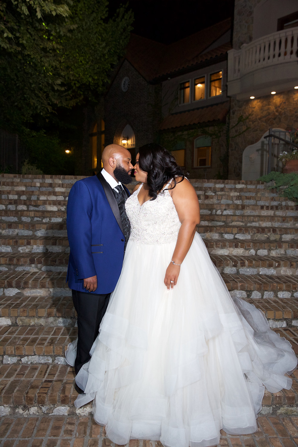 beaded a-line wedding dress