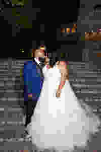 beaded a-line wedding dress