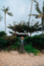 Vans surfer Holly Wawn at the men's Vans Surf house.