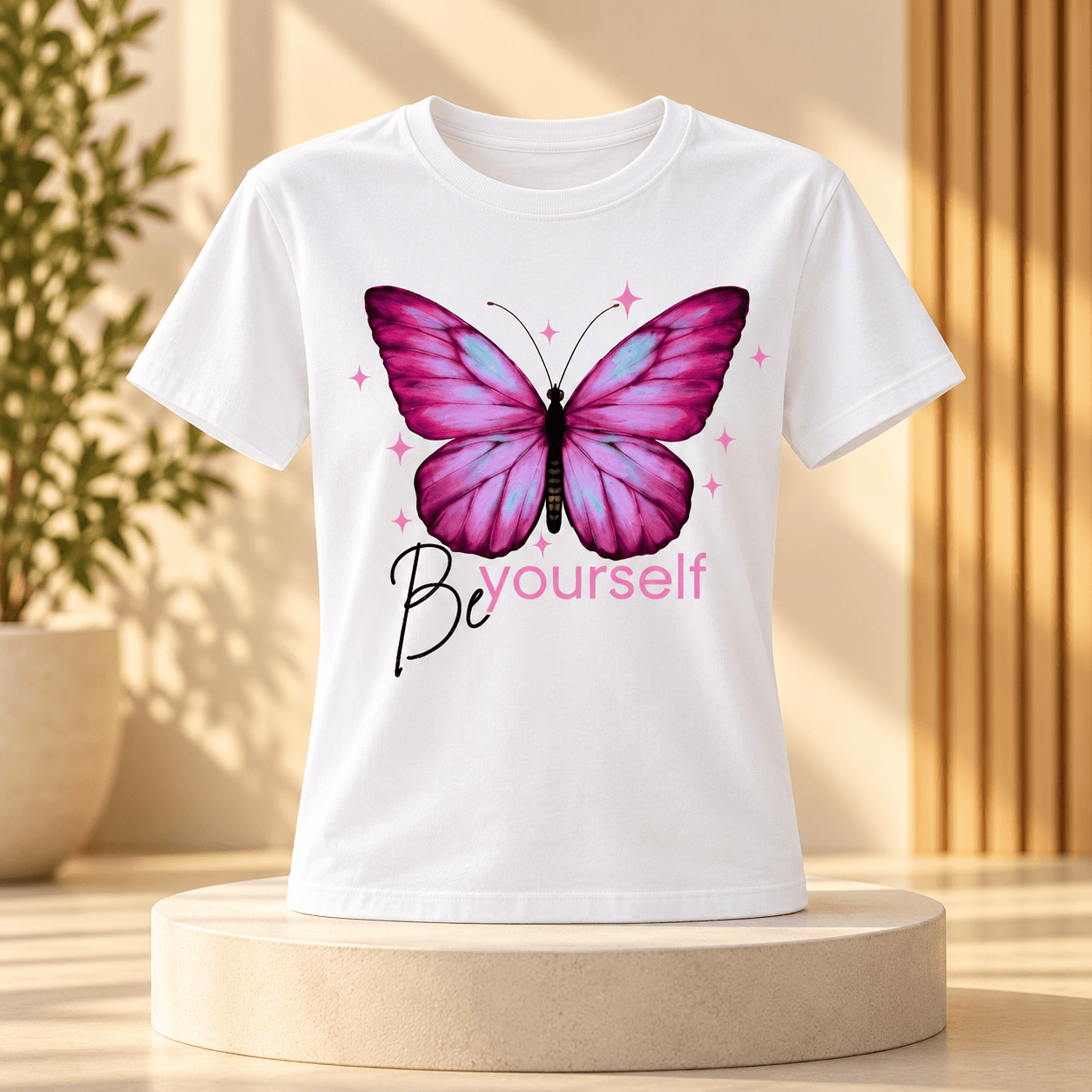 Authentic Confidence Premium "Be Yourself" Tee