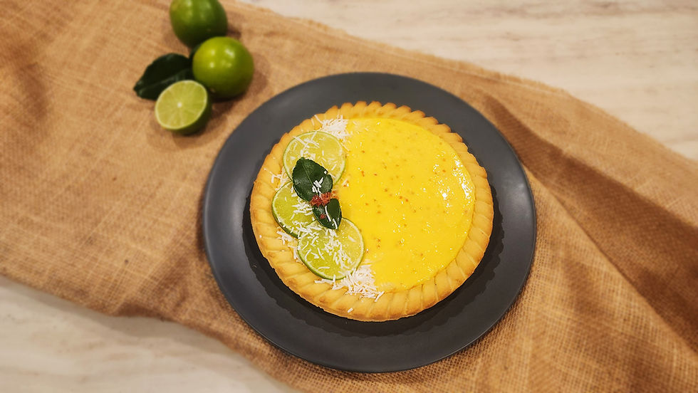 Citrus and Lemongrass Tart