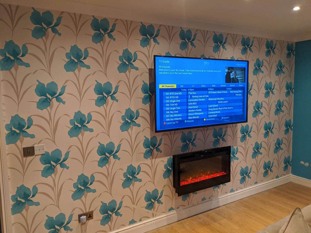 Tv instalation and cable management in Kentstown Co Meath