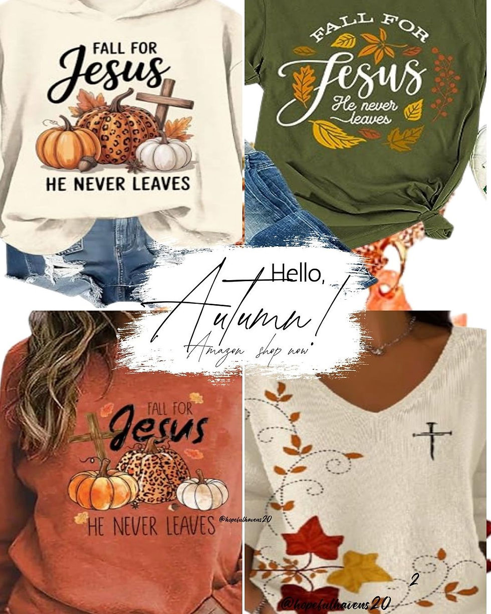 Fall For Jesus Women's Shirt