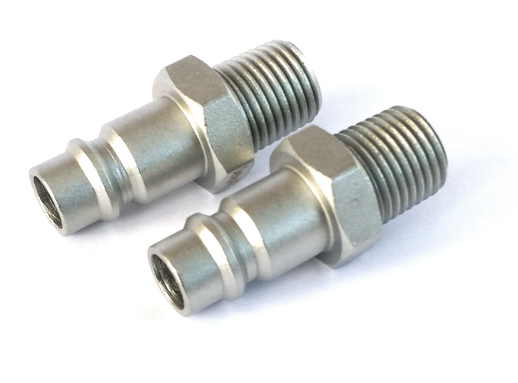 Raccordo Rapido Per Aria Compressa 3/8 - 1/2 BSP - Intercambiabile Con Cejn 430, Rectus 30 - Acciaio Zincato