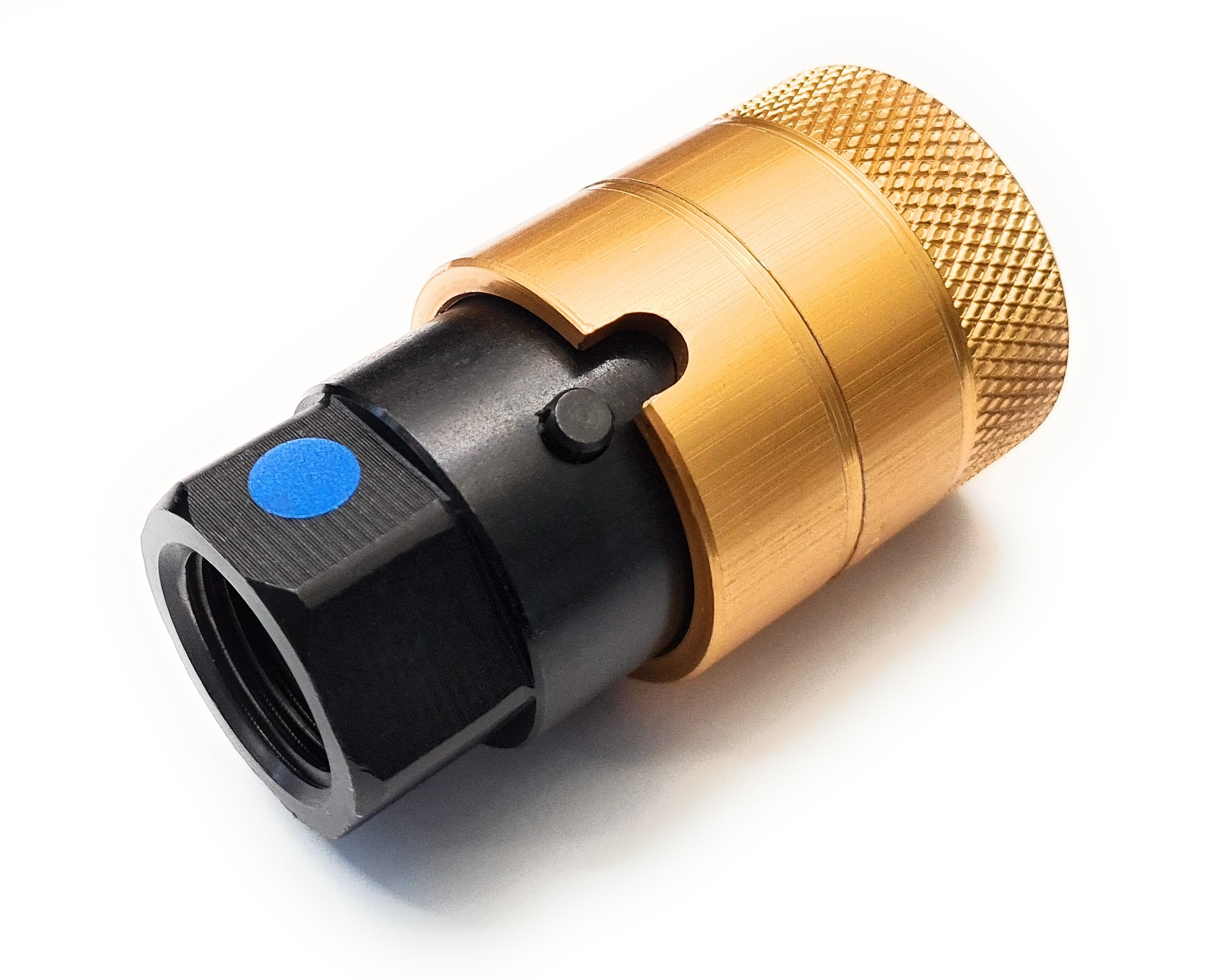 Air Brake Coupling 'C' Female M22 x 1.5 Emergency/Service Line with Valve Lifter