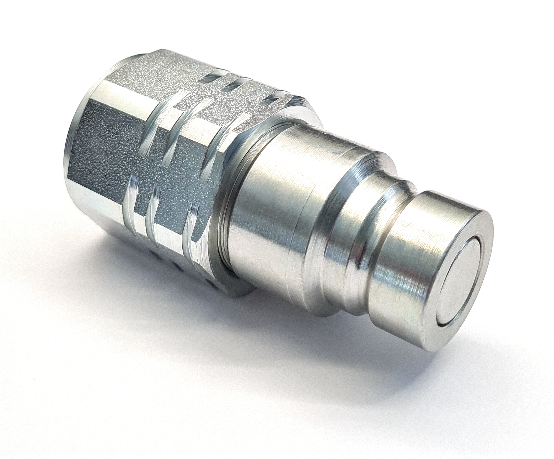 Produktbild von Hydraulik-Schnellkupplungsset Flat Face – 1/2 Zoll BSP, Stecker Und Buchse, Passt Für JCB, Belle, Danfoss U.v.m.