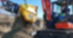 Gyru-Star screening bucket on a compact excavator