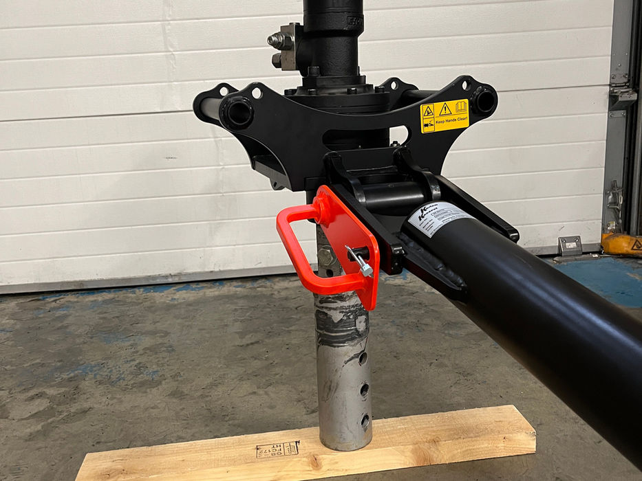 Lightweight Auger Cradle for Digga Planetary Drive