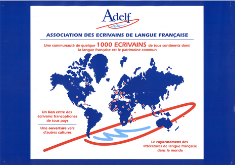 l'Association des Ecrivains de Langue Française - ADELF 