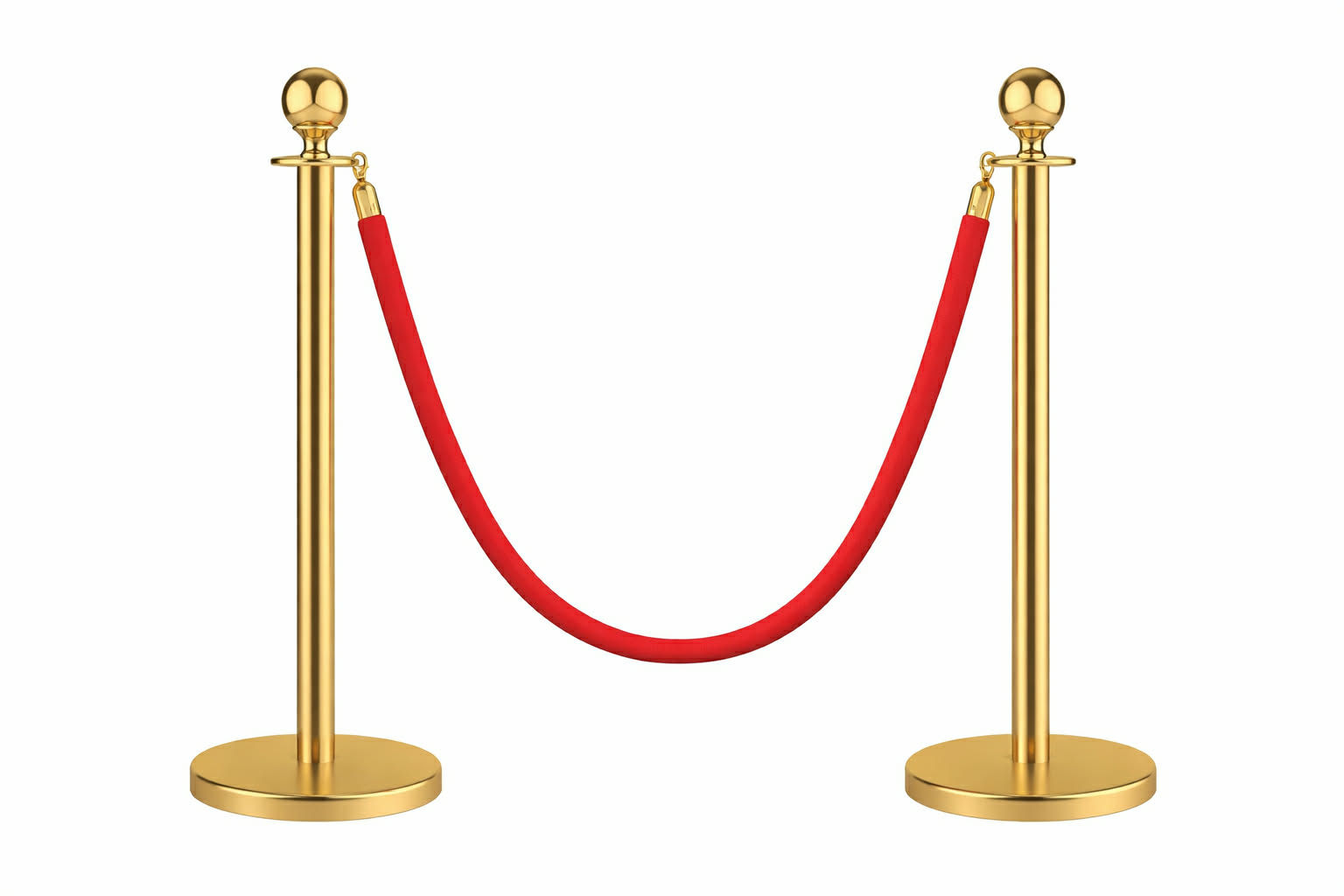 2 Staineless Steel Post Queue 5ft Red Velvet Rope Red Carpet and Poles