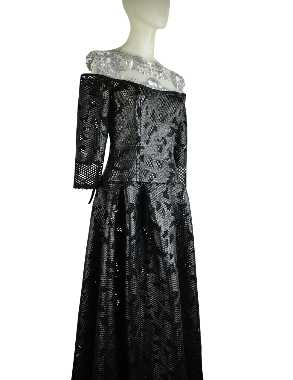Thumbnail: Abendkleid BLACKflowers