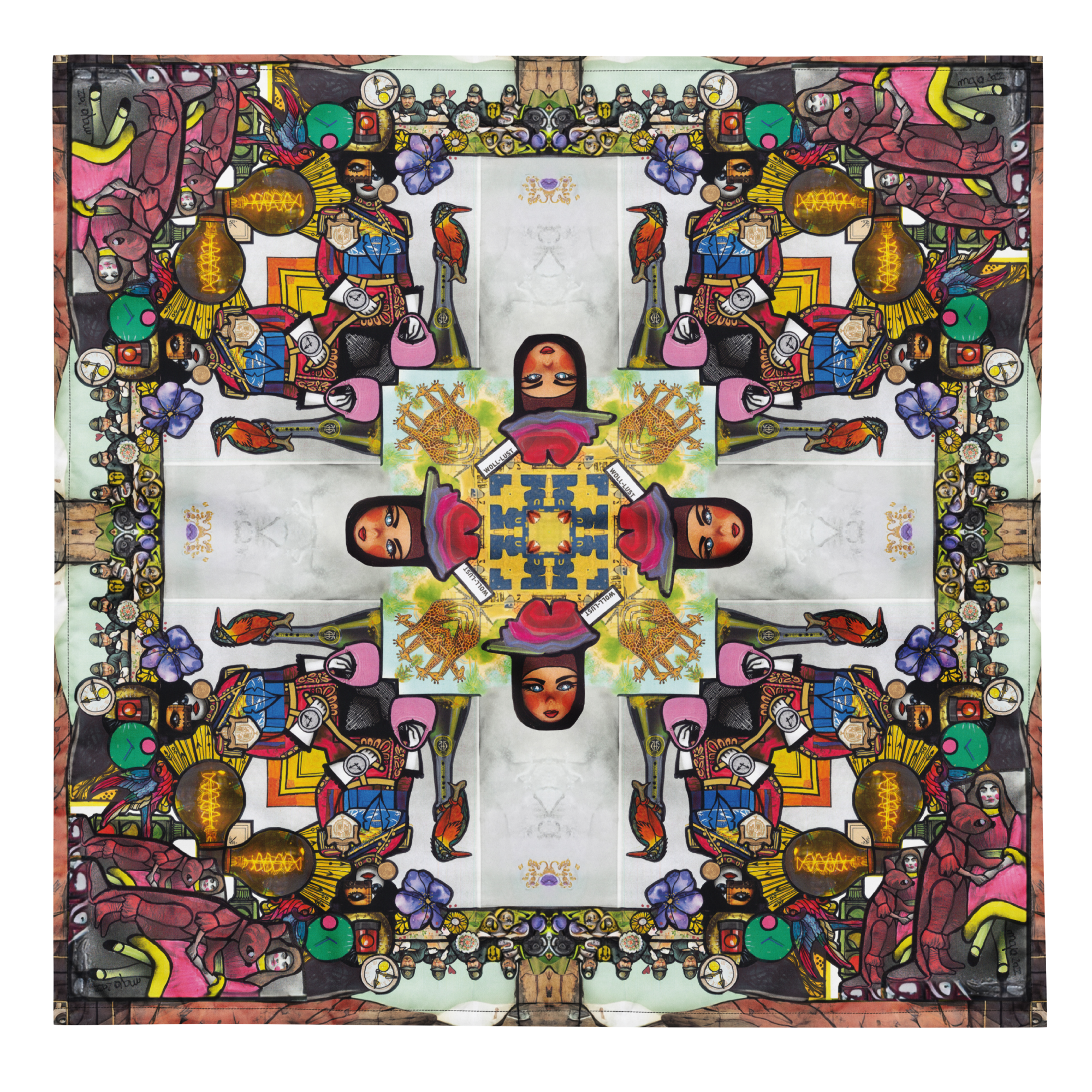 WOLLlust Maya Tuch 63x63