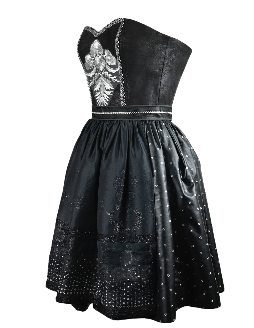 Thumbnail: Bustierdirndl SILVERflower