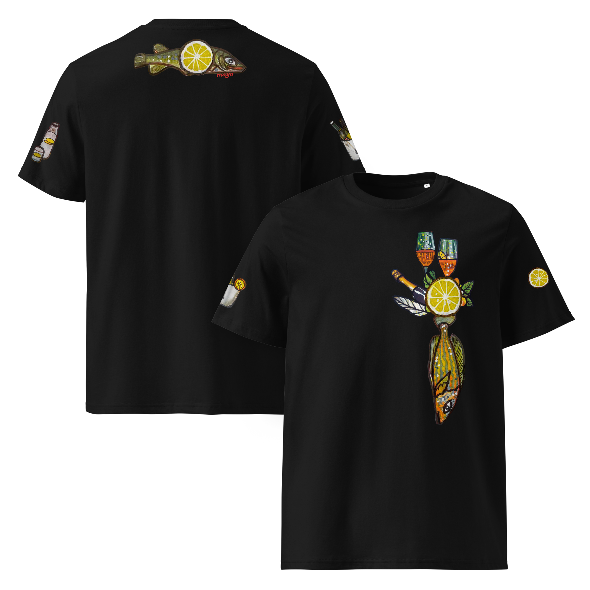 MAYA in the citchen cotton t-shirt