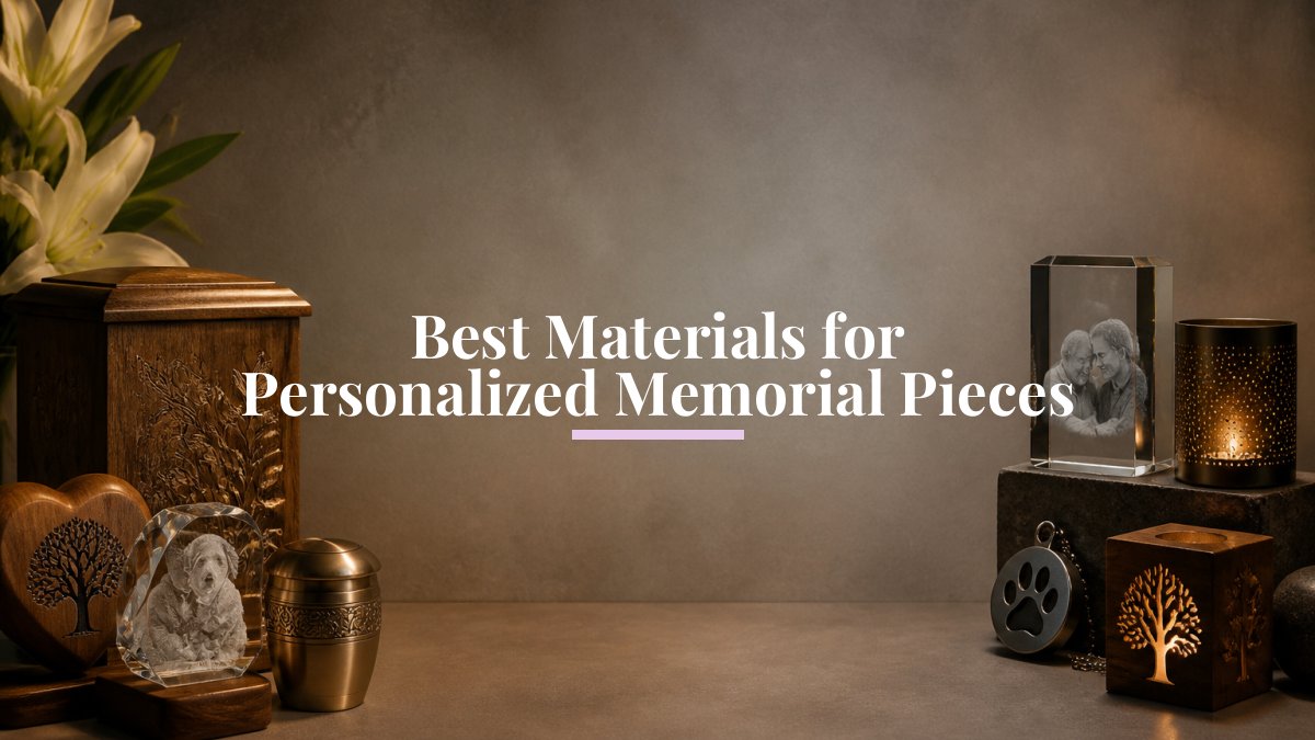 Best Materials for Personalized Memorial Pieces
