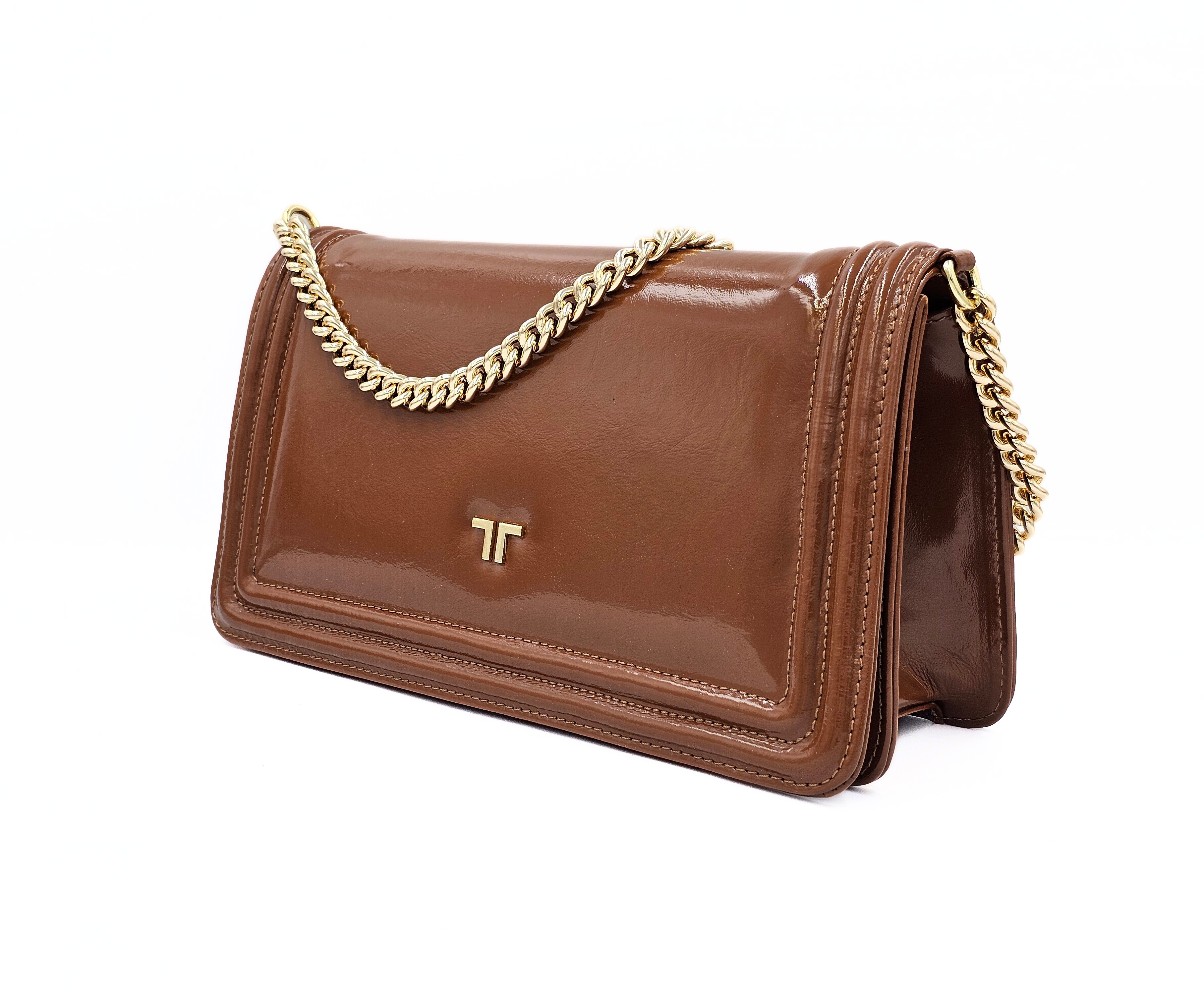 Splenda Taba Rugan Deri Omuz Çantası