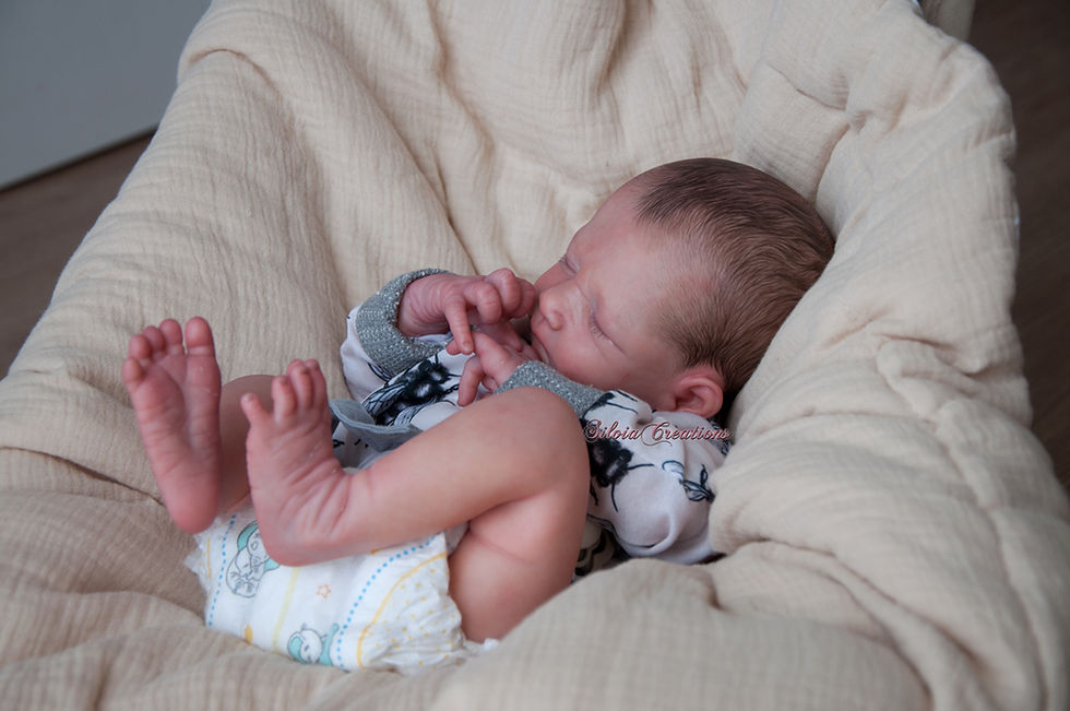 Thumbnail: Frizzle Reborn doll Kit image 8