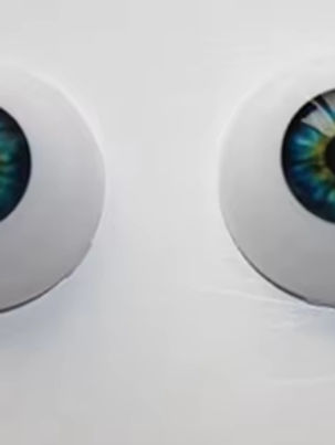 Dark Blue Acrylic eyes