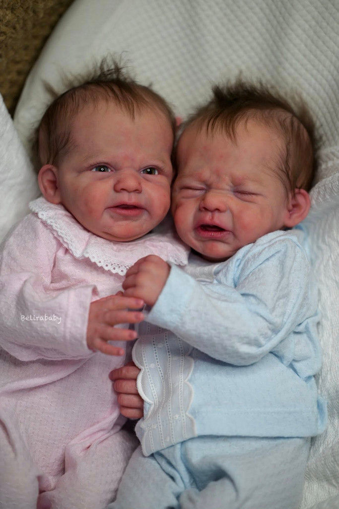Thumbnail: Rinzin & Rudy Reborn Vinyl Doll Kits by Severine Piret3