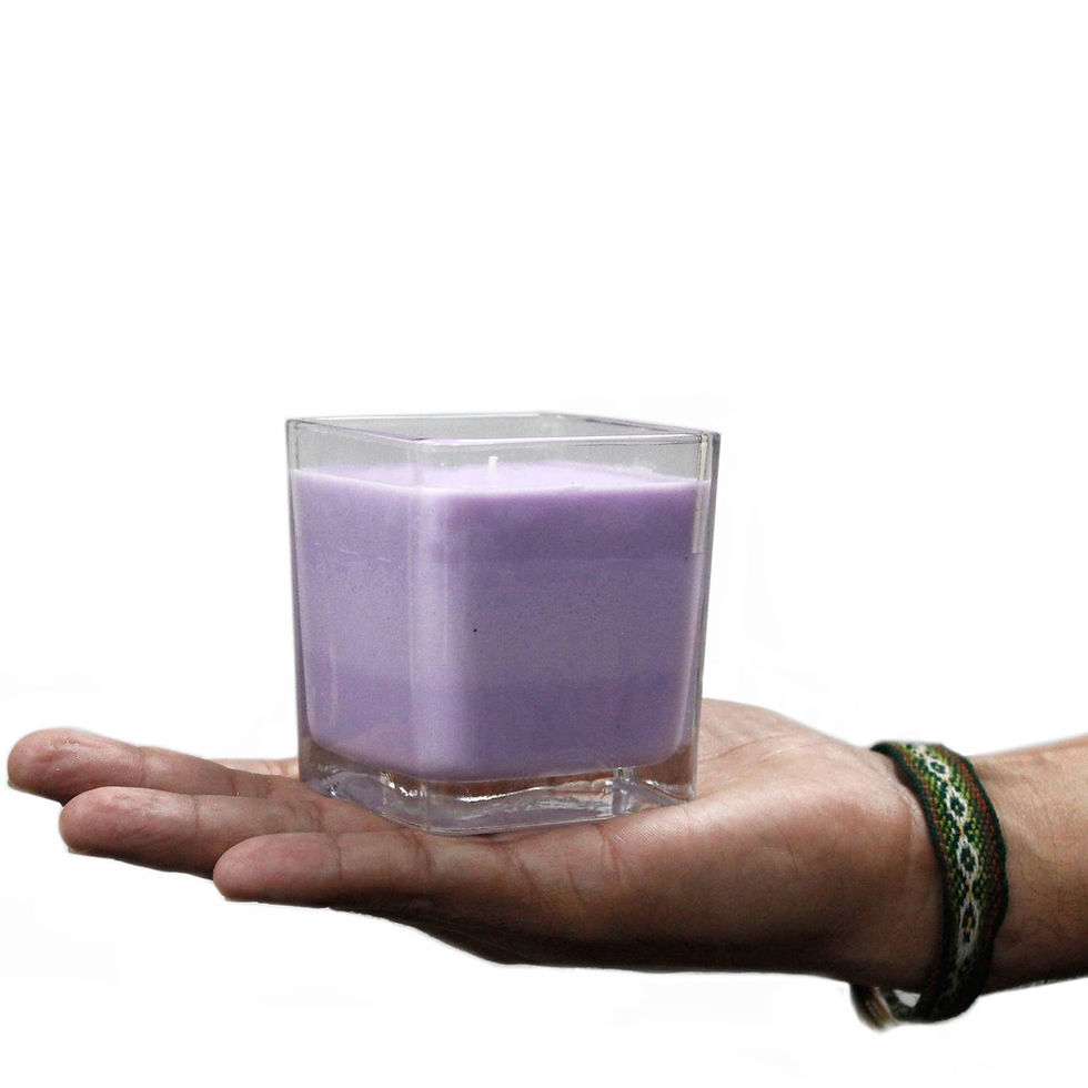 Thumbnail: Blethyn & Co. 160g Soy Wax Jar Candle - Lavender & Basil