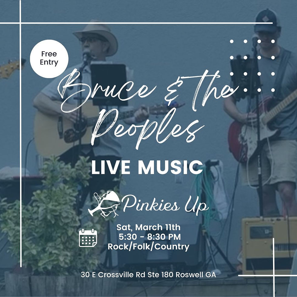 Bruce & the Peoples Live Music