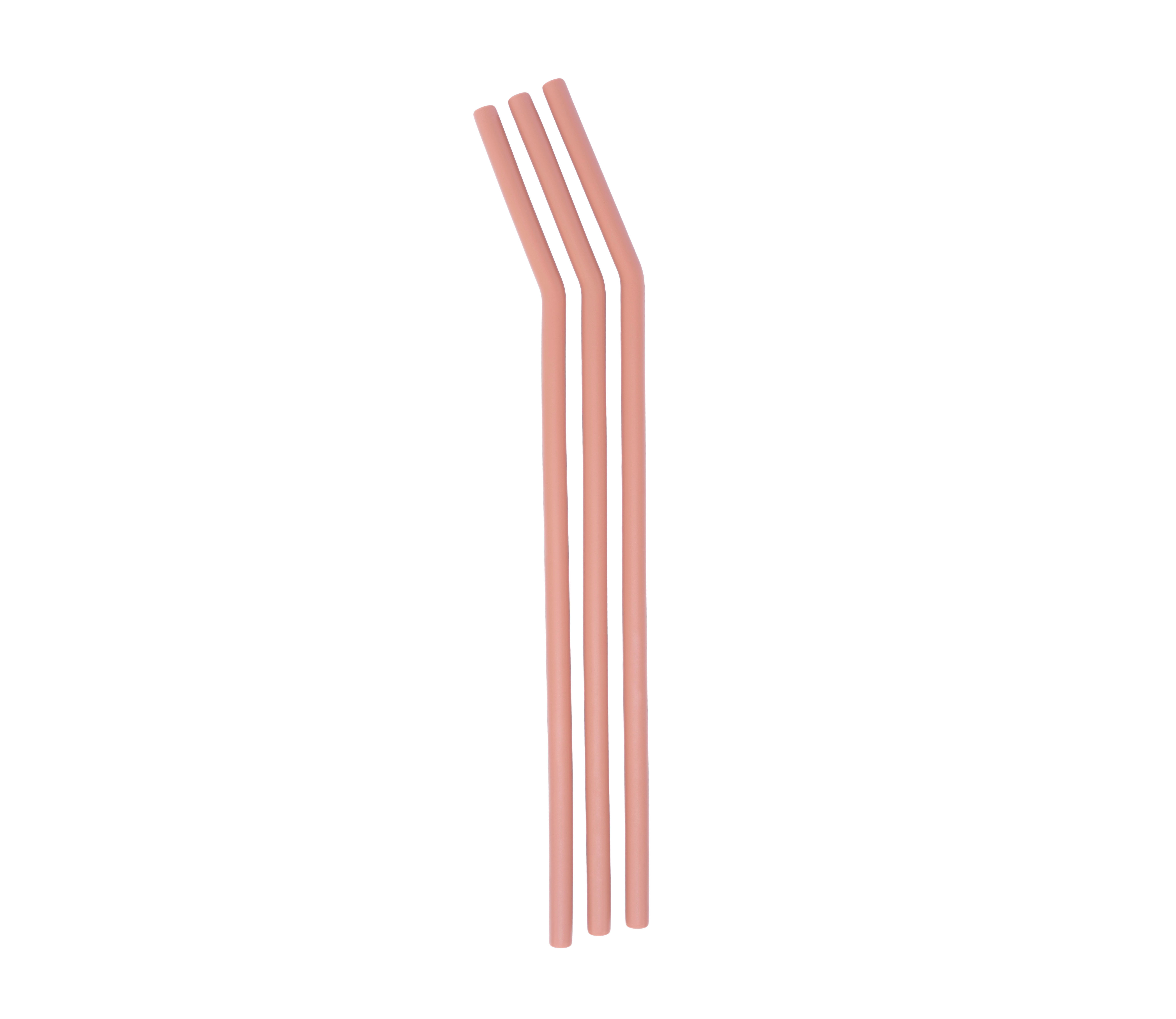 Silicone Straws - Rose