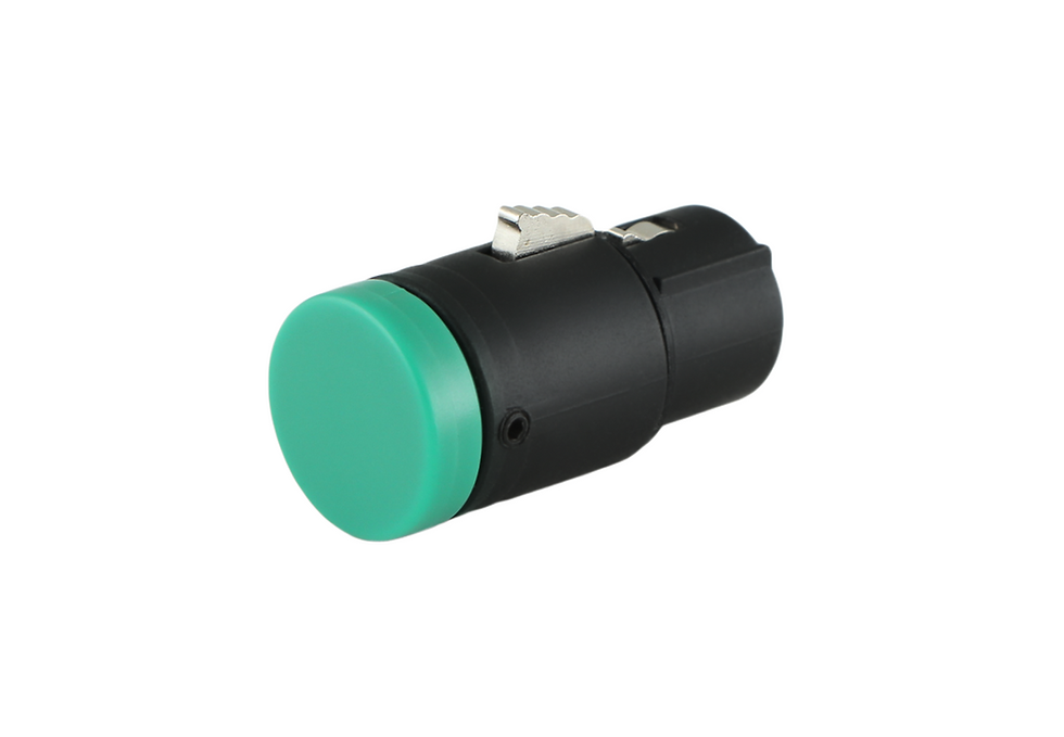 Thumbnail: Low-Profile Right Angle XLR 3-pin Female, B-Shell