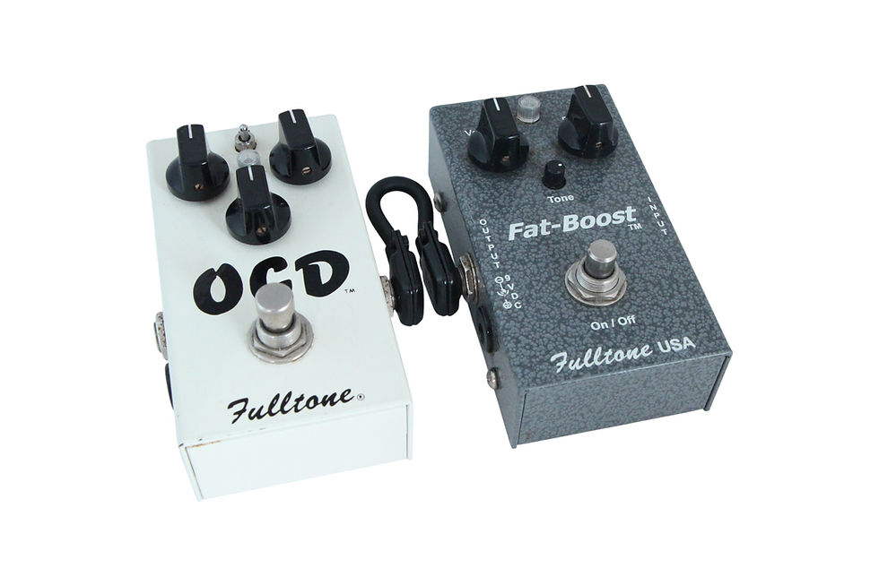 Thumbnail: Premium "Pancake" Pedalboard cable, Flat right-angle both sides