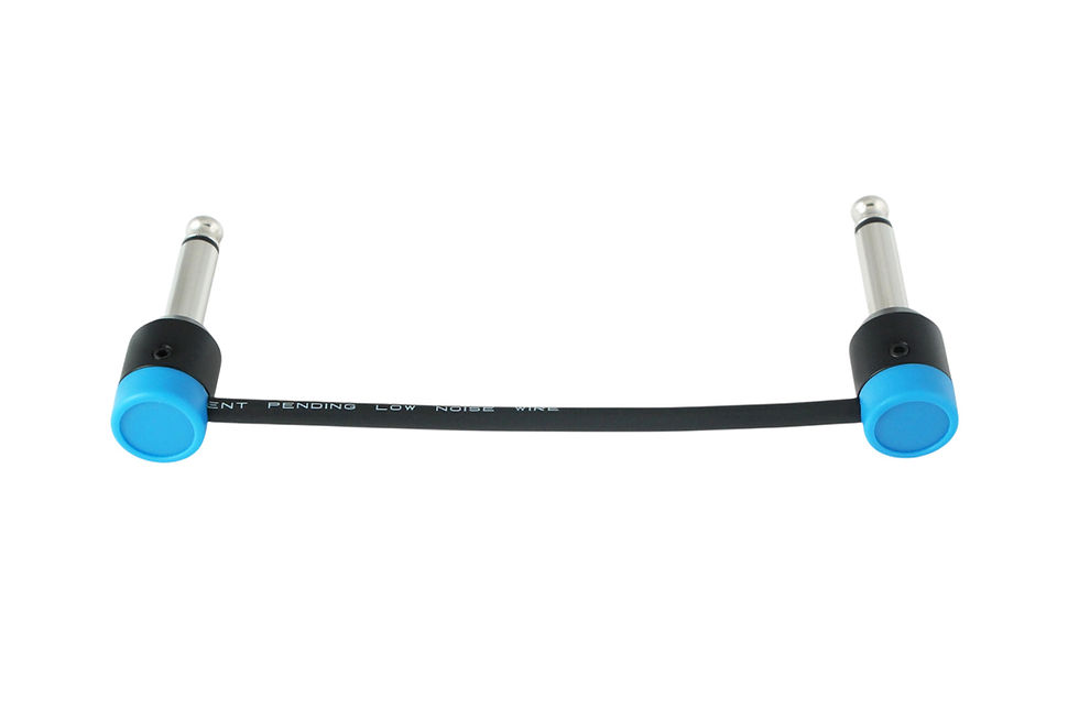 Thumbnail: 4" or 6" Premium Low-Profile Guitar Effects Pedalboard patch cable,