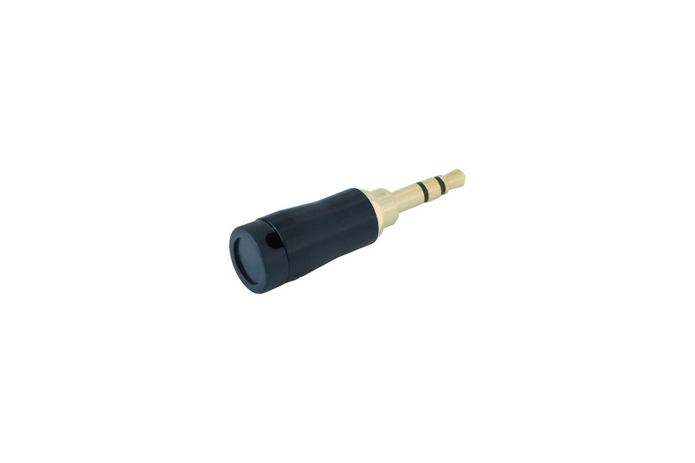 Thumbnail: Right-angle 3.5mm TRS Male Connector