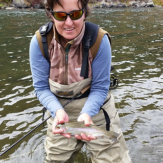 Trout fishing