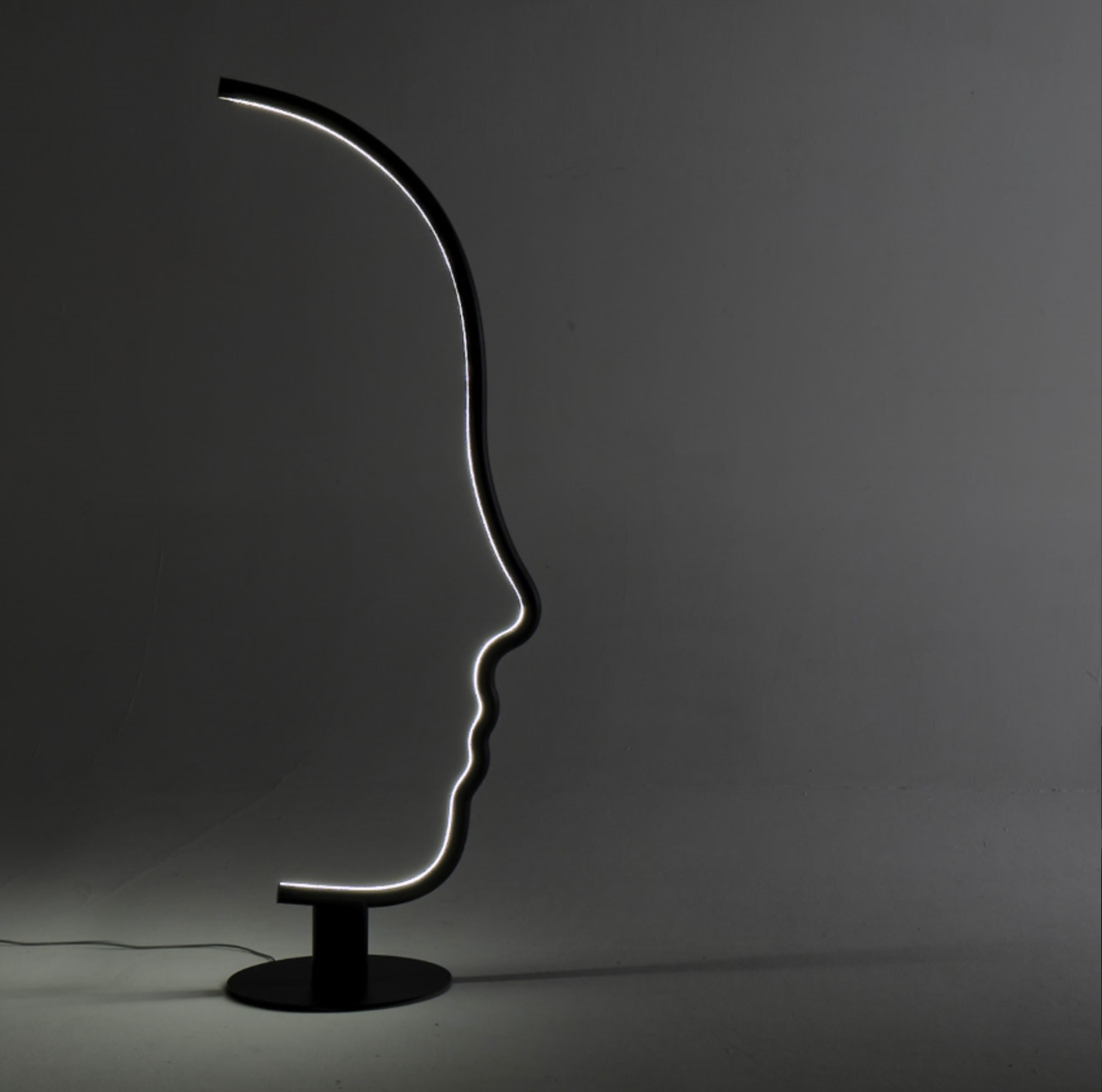 Lampadaire "Visage"