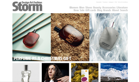 Storm Fashion, Webshop forside