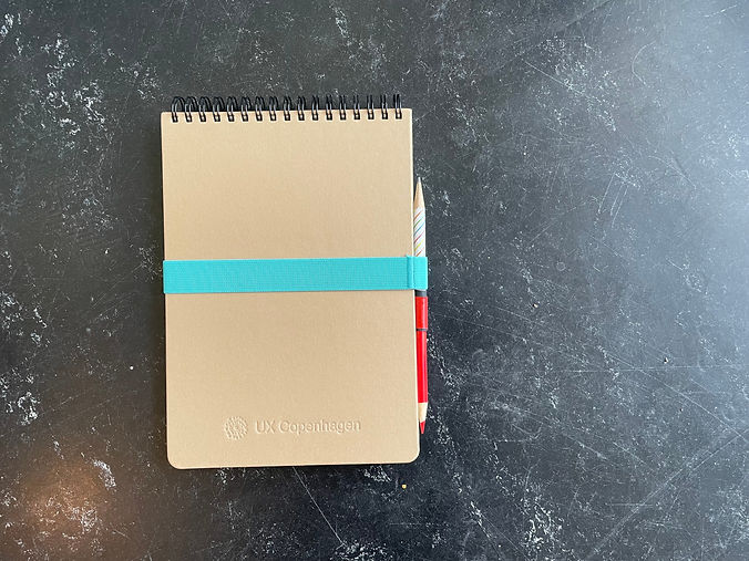 A5 Notebook - UX Copenhagen
