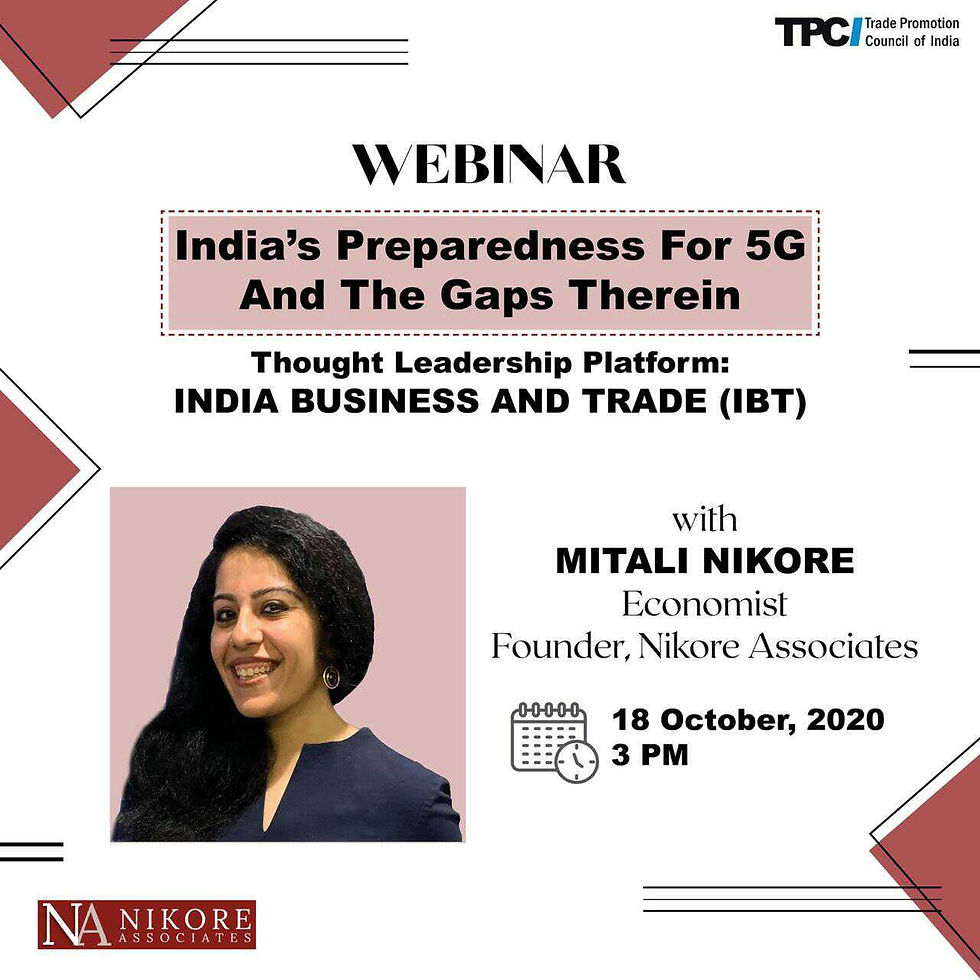 India's Preparedness For 5G and The Gaps Therein