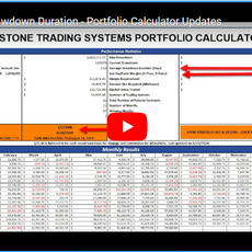 Portfolio Calculator Update - Average Drawdown Duration