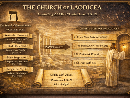 ✨ The Scroll to Spirit: The Heartbeat of God's Word in Psalms 119's Blueprint for Revelation's Churches.