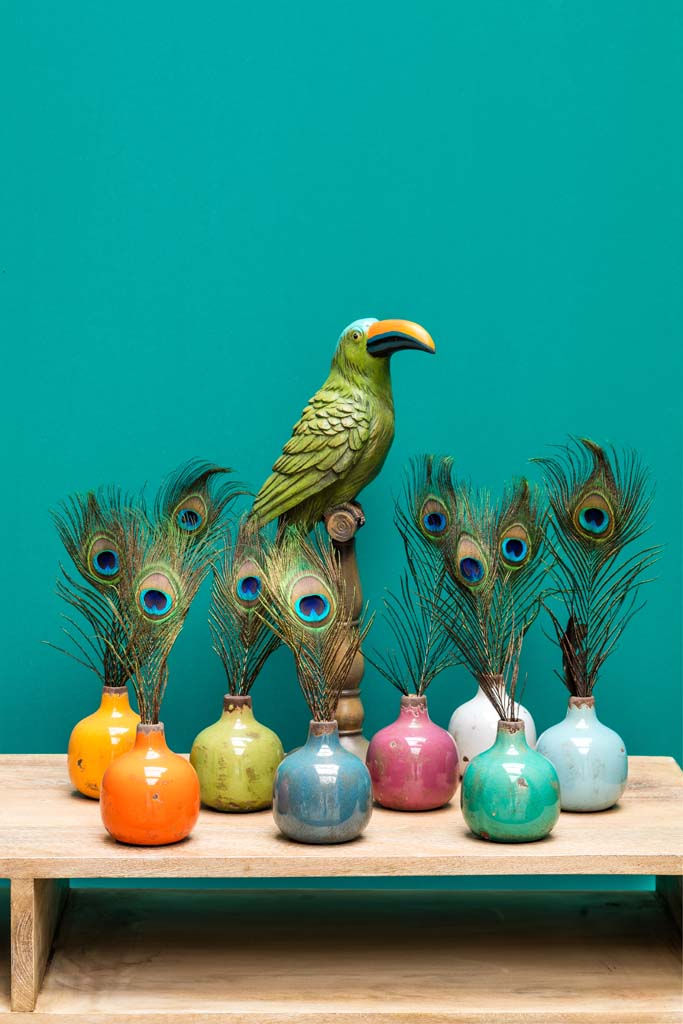 Miniatura: FLORERO ANTIQUE GRIS