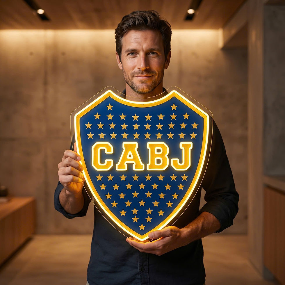Thumbnail: Boca juniors Neon Sign