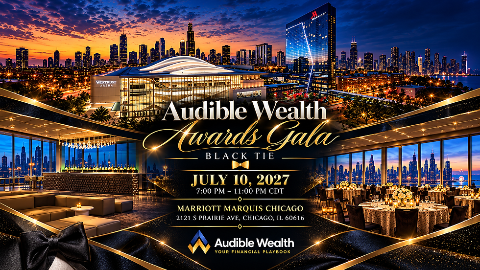 2027 Audible Wealth Annual Awards Gala