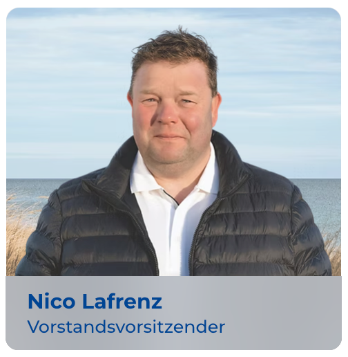 Nico Lafrenz, 1. Vorsitzender der FWV Fehmarn