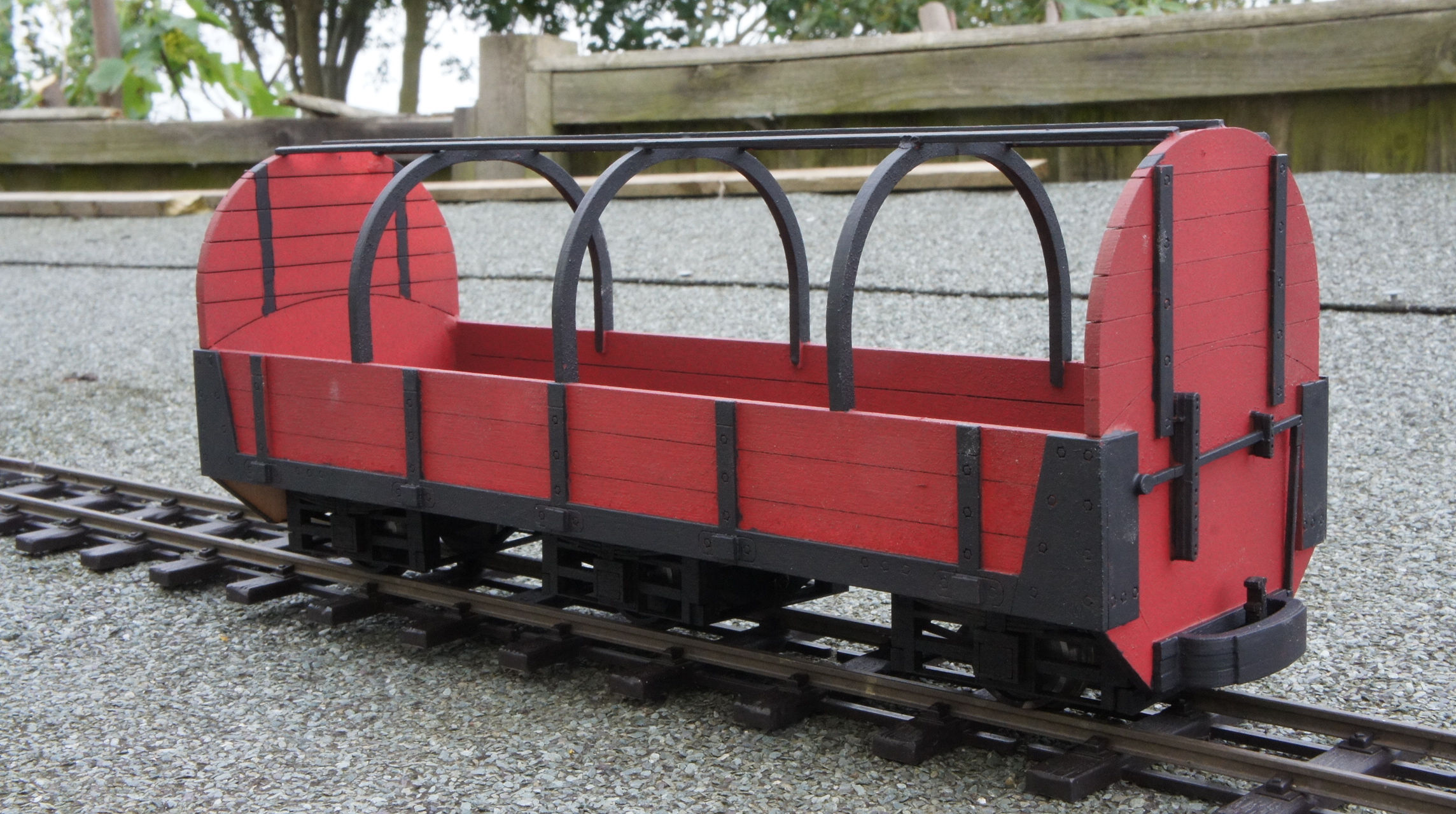 Clemison Canvas Frame open Goods Wagon kit